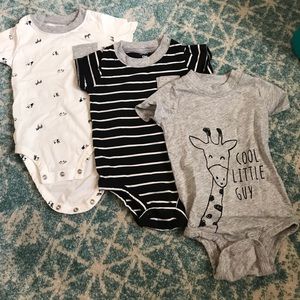 Carters 3 piece onesies